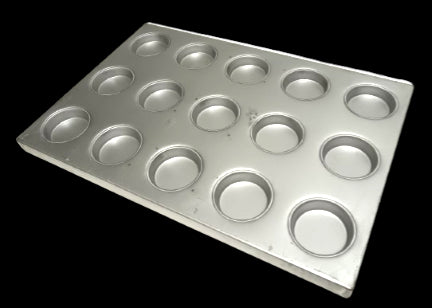 GATTO Alusteel Large Muffin Pan - 15 Cup